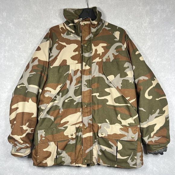 Cabela's Other - VTG CABELA'S Jacket Frog Camouflage Gore-Tex Hunting Men's Large USA Made RARE